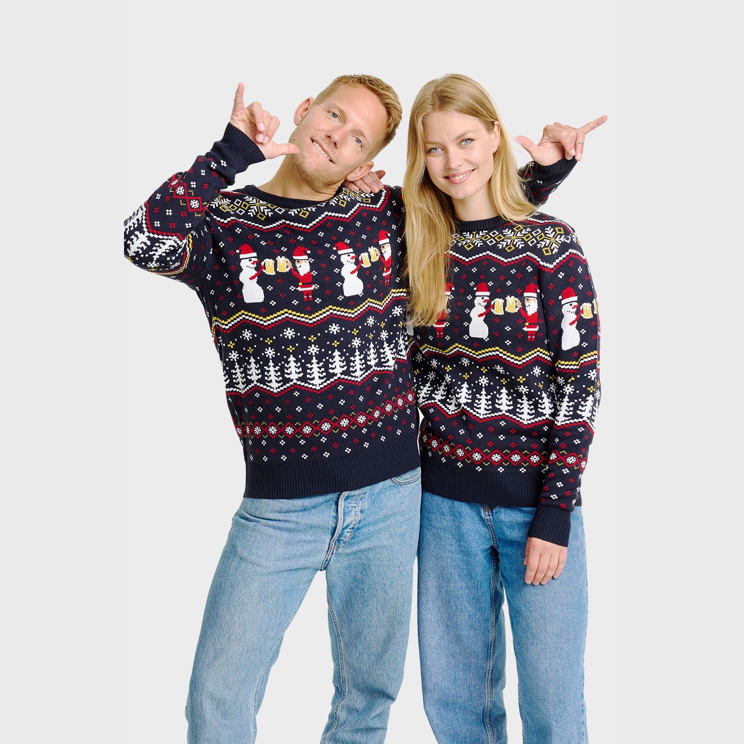 Cheers Santa julegenser – Herre